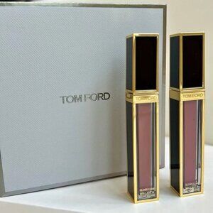 NEW IN BOX Tom Ford Gloss Luxe Lip Duo in 08‎ Inhibition/ 22 Sunrise Pink